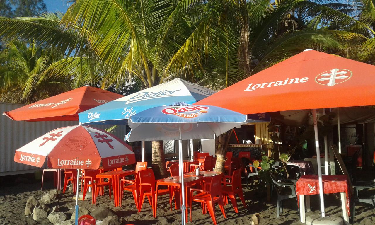 Loulou Flammes - ice regal - plage du coin - le carbet - restaurant - alsacien - Caraibes - Antilles (6)