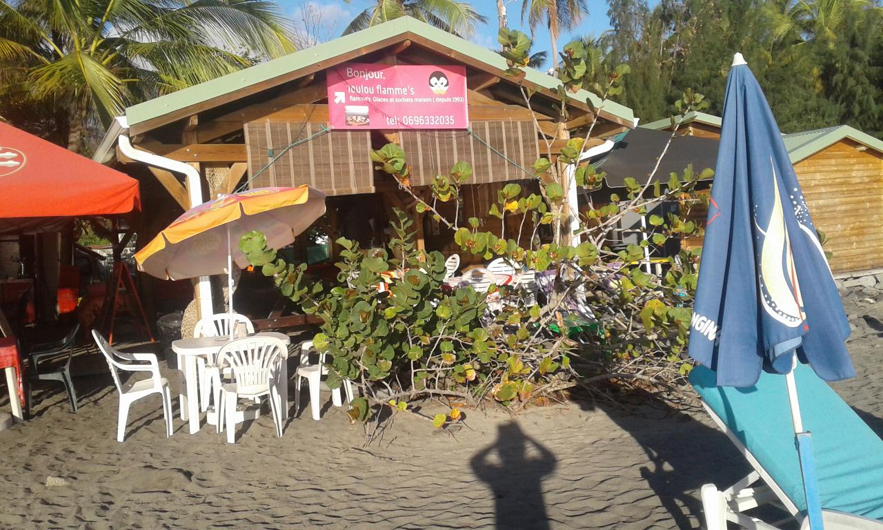 Loulou Flammes - ice regal - plage du coin - le carbet - restaurant - alsacien - Caraibes - Antilles (7)