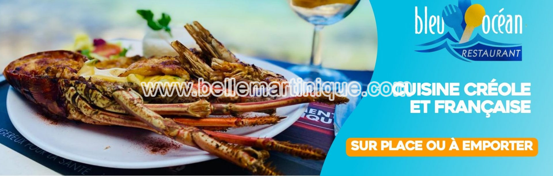 Restaurant Bleu Ocean - cosmy - plage - trinite - martinique - antilles - caraibes 1
