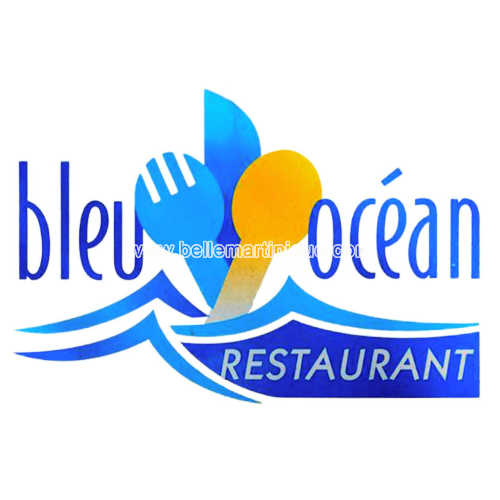 Restaurant Bleu Ocean - cosmy - plage - trinite - martinique - antilles - caraibes Logo