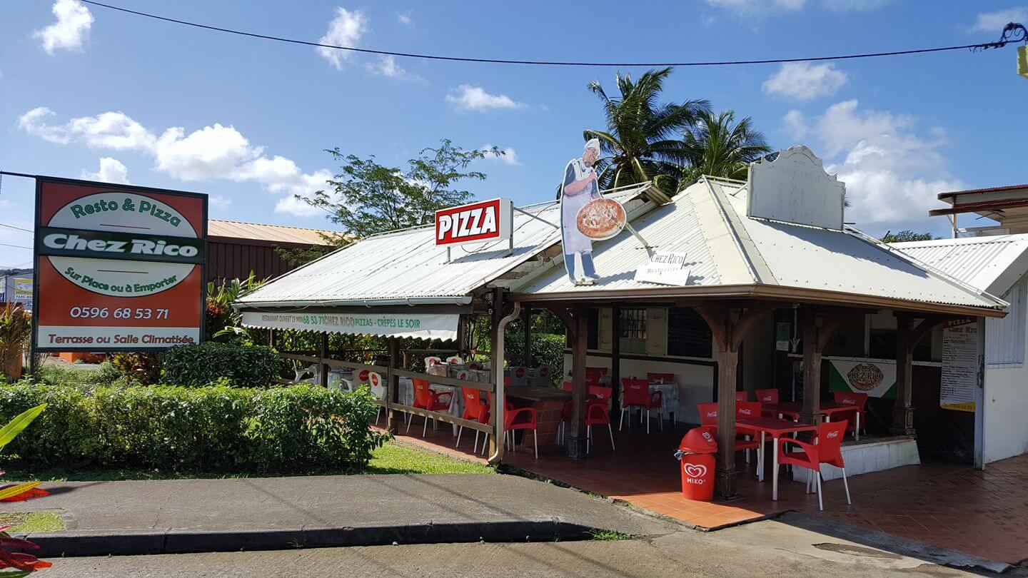 Pizza Chez Rico Restaurant Pizeria Rivière Salée Martinique