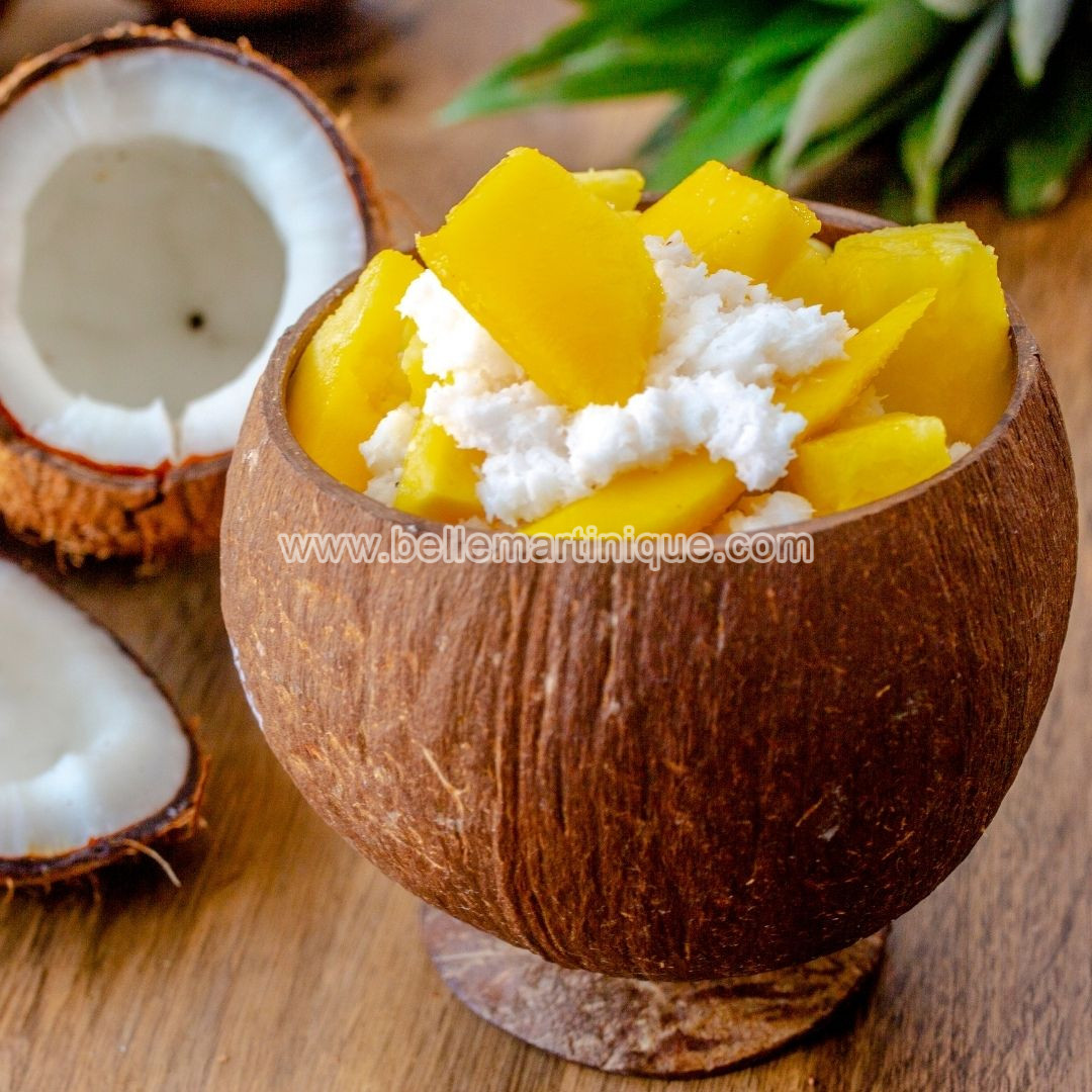Ananas caramélisé au lait de coco • Belle Martinique