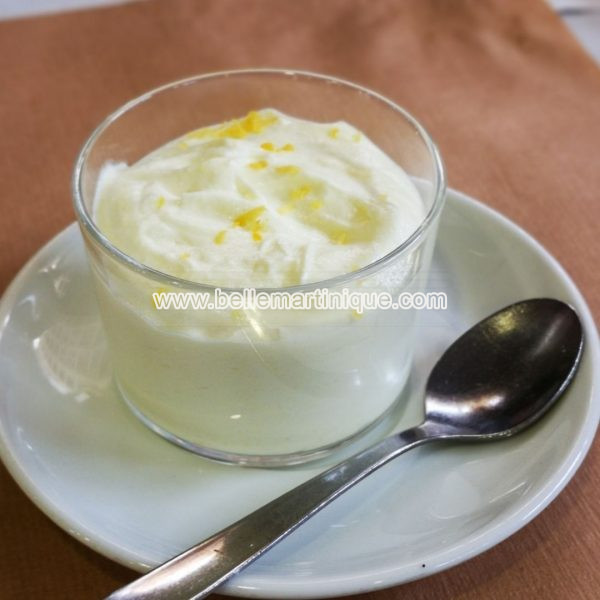 Mousse à la mandarine • Belle Martinique