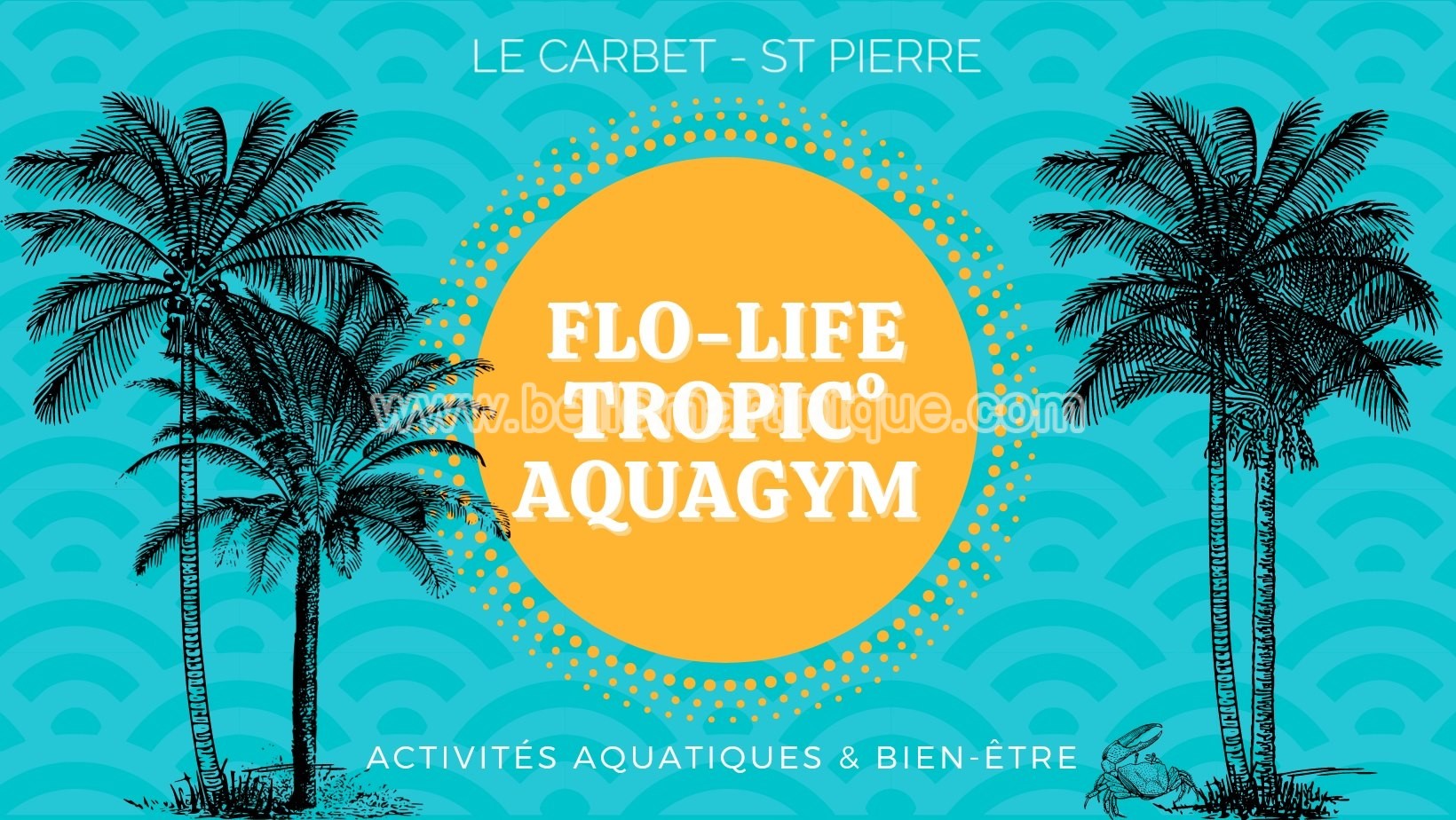 Flo-Life - Tropic - Aquagym - le carbet - St Pierre - Martinique - Antilles - Caraibes