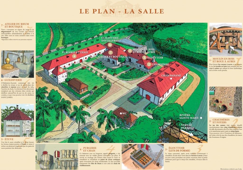 Habitation La Salle - Saint James - St James - Musée - lieux à visiter - train des plantations - distillerie - sainte marie - martinique - antilles - caraibes 1