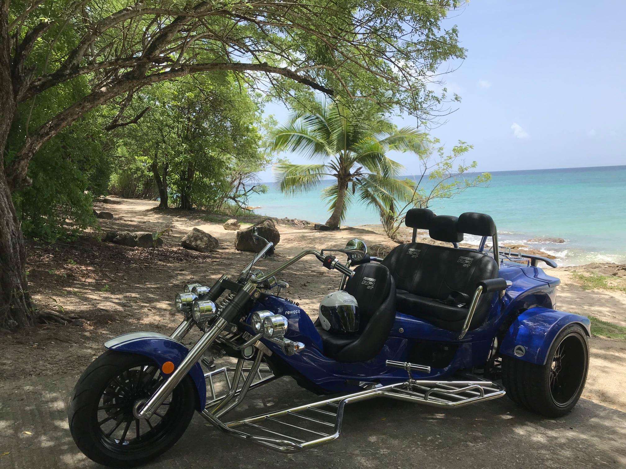Aventure Trike Martinique - excursion sur l'île - antilles - caraibes