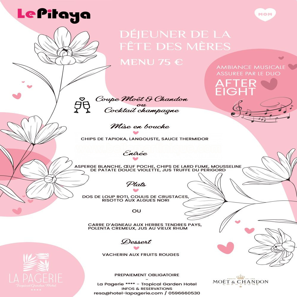 Déjeuner de la Fête des mères • Agenda • Belle Martinique Déjeuner de la Fête des mères • Agenda • Belle Martinique