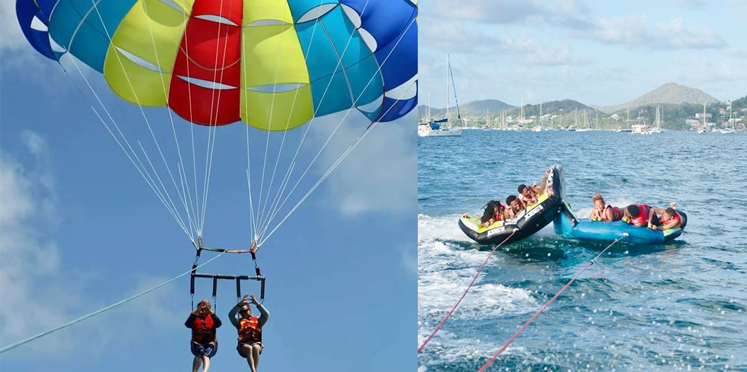 Sea and Sky Martinique - Parachute ascensionnel - Bouée tractée - Paddle