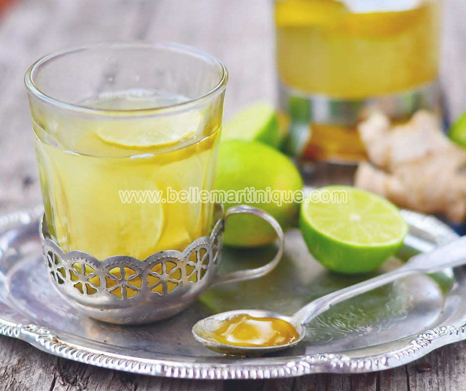 boisson detox citron gingembre miel