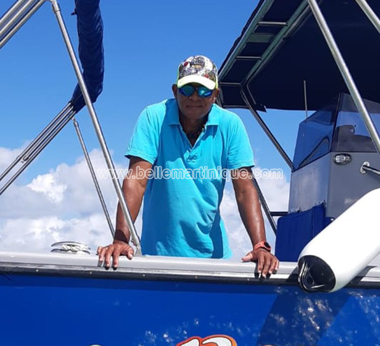Capitaine Romule - excursion en mer - sortie bateau - le francois - martinique - antilles - caraibes