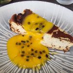 restaurant Lili en ville - Fort de France- cheezecake coulis fruits de la passion