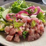 restaurant Lili en ville - Fort de France- tartare de poisson frais