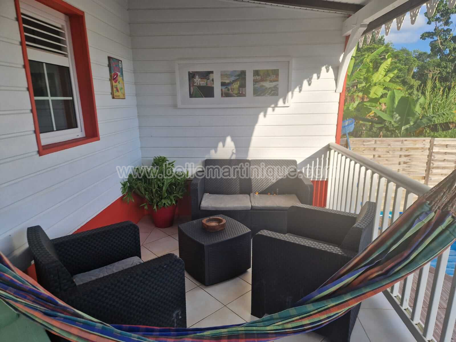 bungalow Corail location saisonnière sainte Luce Martinique