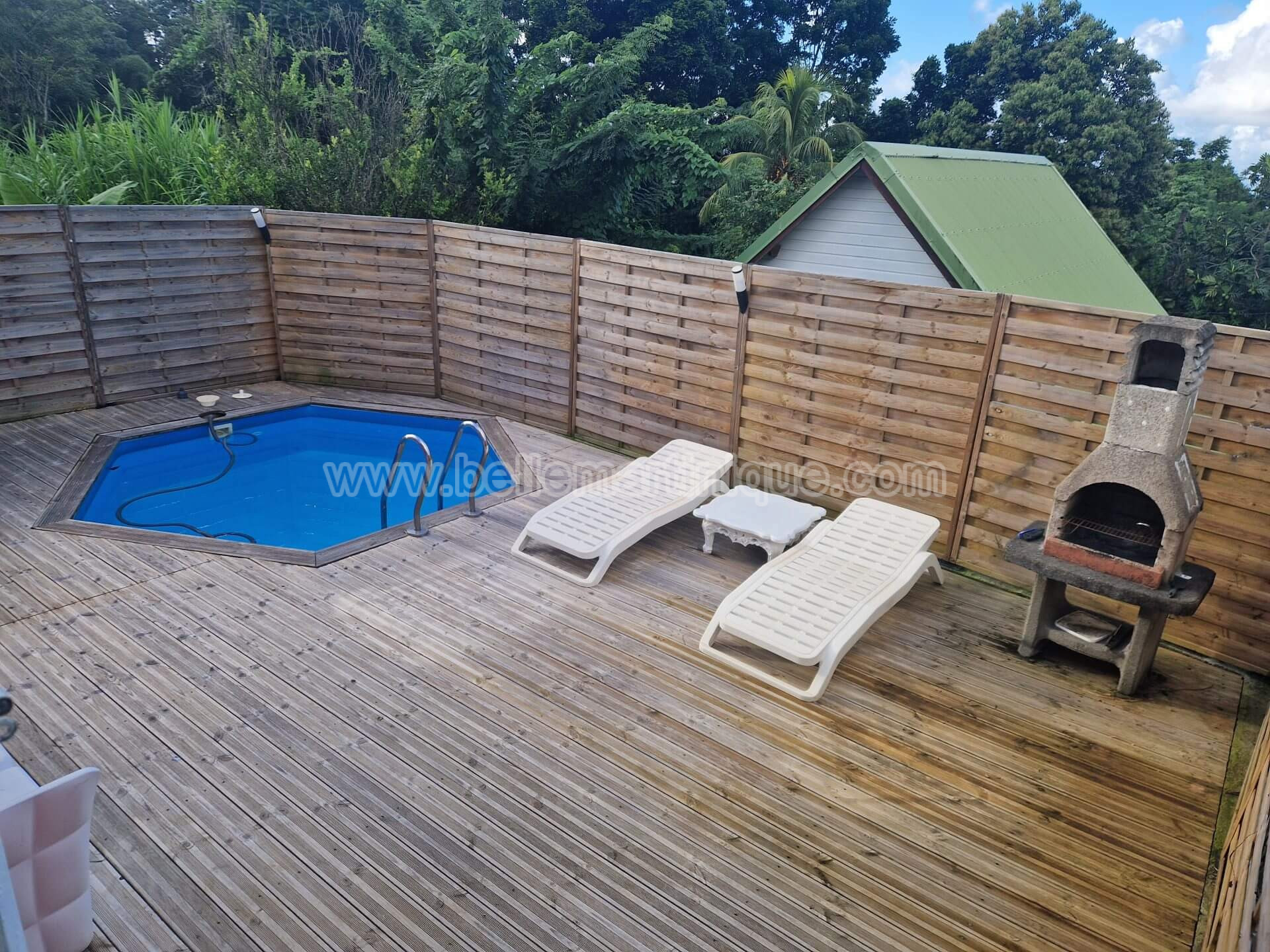 bungalow Corail location saisonnière sainte Luce Martinique